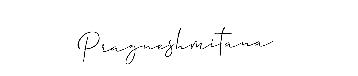 Once you've used our free online signature maker to create your best signature Allison_Script style, it's time to enjoy all of the benefits that Pragneshmitana name signing documents. Pragneshmitana signature style 2 images and pictures png