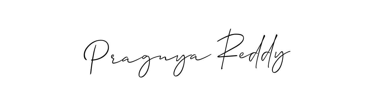 How to Draw Pragnya Reddy signature style? Allison_Script is a latest design signature styles for name Pragnya Reddy. Pragnya Reddy signature style 2 images and pictures png