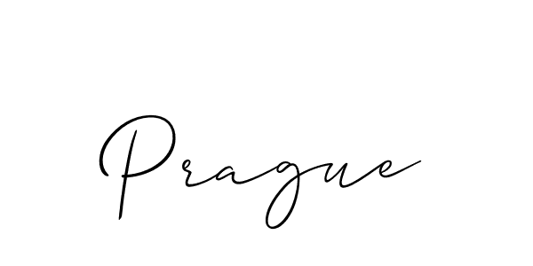 Create a beautiful signature design for name Prague. With this signature (Allison_Script) fonts, you can make a handwritten signature for free. Prague signature style 2 images and pictures png