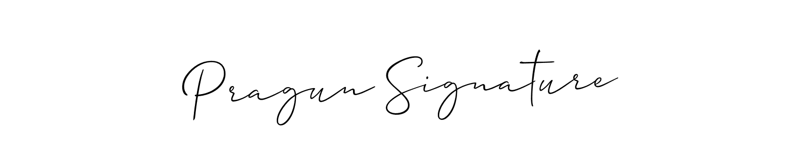 You can use this online signature creator to create a handwritten signature for the name Pragun Signature. This is the best online autograph maker. Pragun Signature signature style 2 images and pictures png