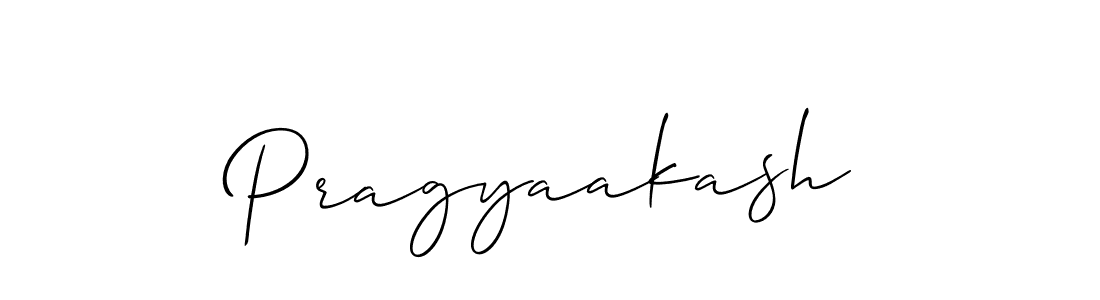 How to Draw Pragyaakash signature style? Allison_Script is a latest design signature styles for name Pragyaakash. Pragyaakash signature style 2 images and pictures png