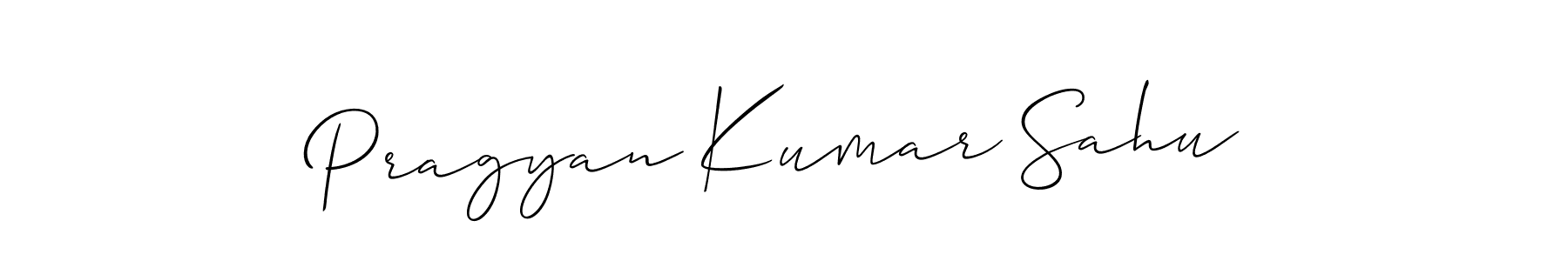 Also You can easily find your signature by using the search form. We will create Pragyan Kumar Sahu name handwritten signature images for you free of cost using Allison_Script sign style. Pragyan Kumar Sahu signature style 2 images and pictures png