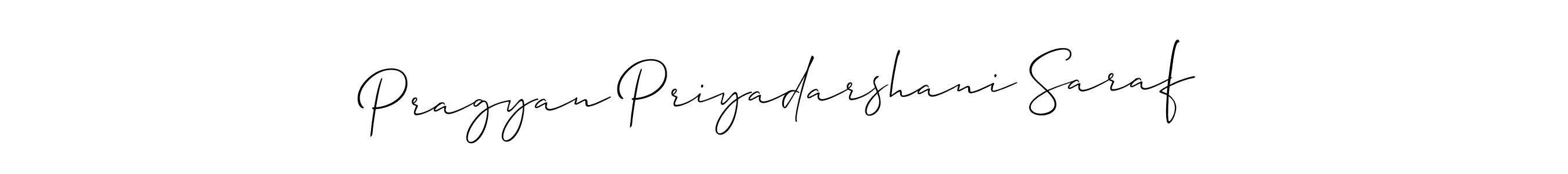 See photos of Pragyan Priyadarshani Saraf official signature by Spectra . Check more albums & portfolios. Read reviews & check more about Allison_Script font. Pragyan Priyadarshani Saraf signature style 2 images and pictures png