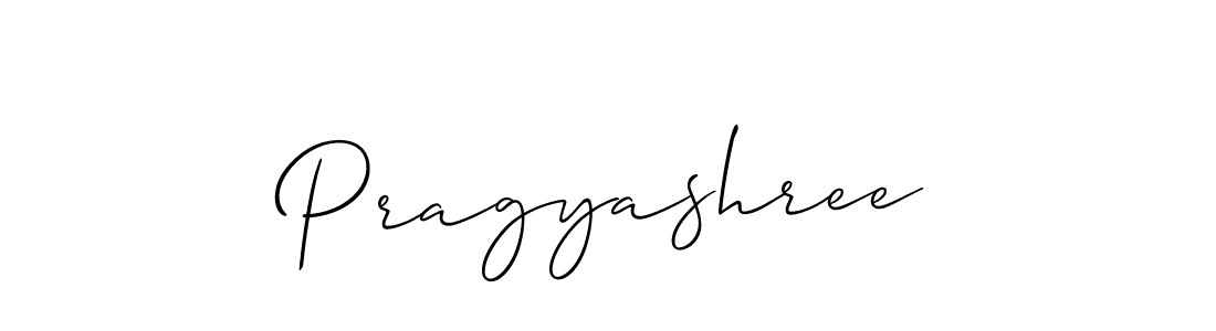 Best and Professional Signature Style for Pragyashree. Allison_Script Best Signature Style Collection. Pragyashree signature style 2 images and pictures png
