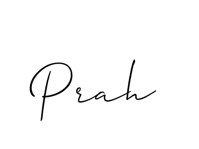 Also we have Prah name is the best signature style. Create professional handwritten signature collection using Allison_Script autograph style. Prah signature style 2 images and pictures png