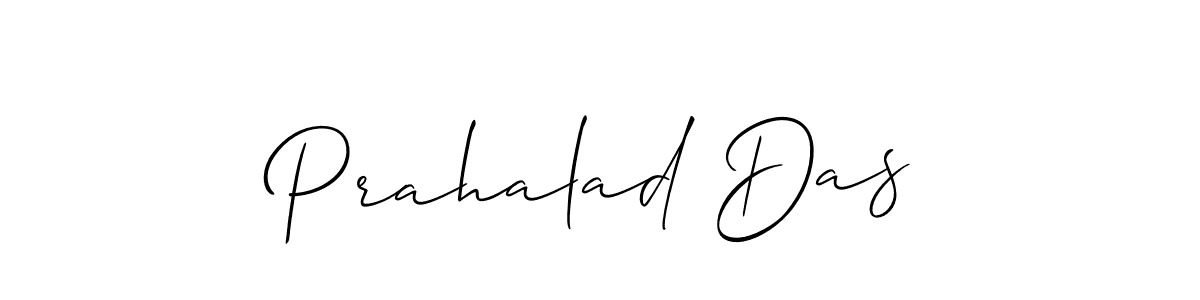 Design your own signature with our free online signature maker. With this signature software, you can create a handwritten (Allison_Script) signature for name Prahalad Das. Prahalad Das signature style 2 images and pictures png