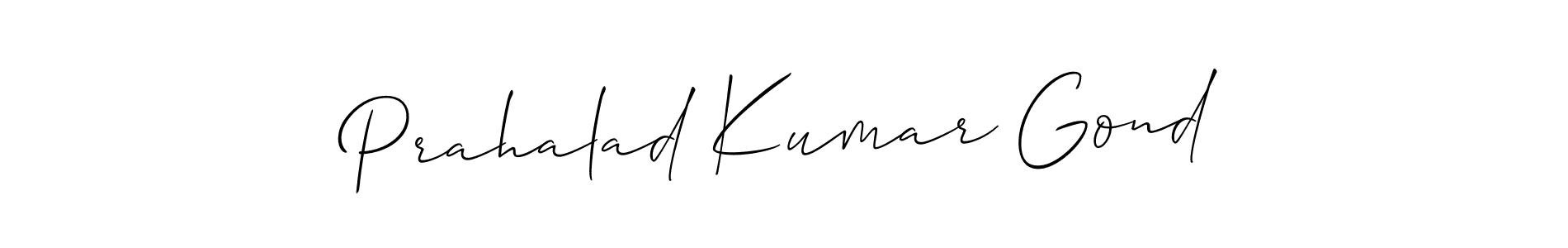 Once you've used our free online signature maker to create your best signature Allison_Script style, it's time to enjoy all of the benefits that Prahalad Kumar Gond name signing documents. Prahalad Kumar Gond signature style 2 images and pictures png
