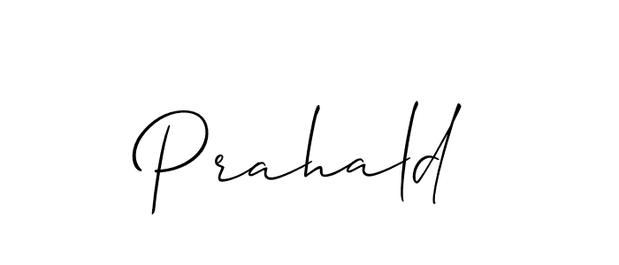 Similarly Allison_Script is the best handwritten signature design. Signature creator online .You can use it as an online autograph creator for name Prahald. Prahald signature style 2 images and pictures png