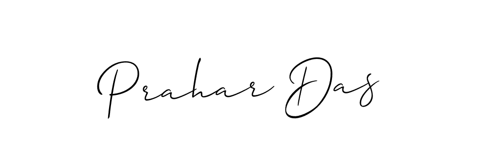 It looks lik you need a new signature style for name Prahar Das. Design unique handwritten (Allison_Script) signature with our free signature maker in just a few clicks. Prahar Das signature style 2 images and pictures png