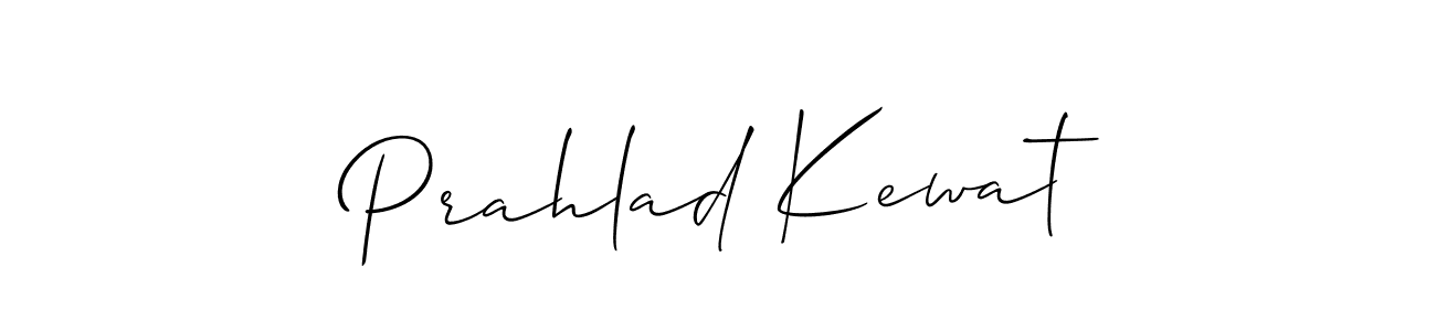 Similarly Allison_Script is the best handwritten signature design. Signature creator online .You can use it as an online autograph creator for name Prahlad Kewat. Prahlad Kewat signature style 2 images and pictures png