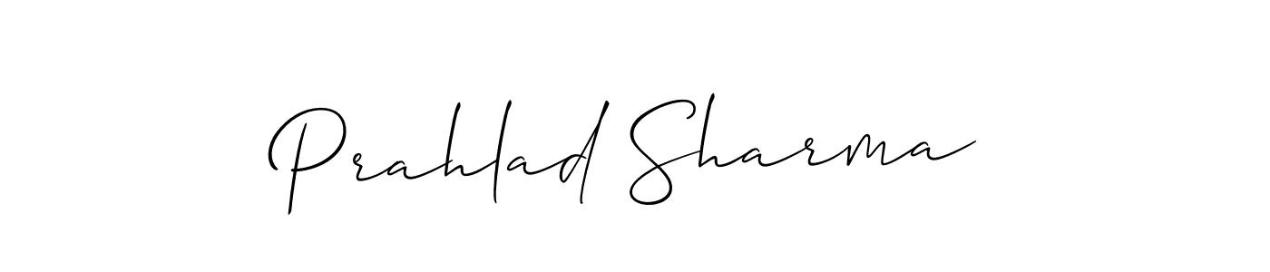 Here are the top 10 professional signature styles for the name Prahlad Sharma. These are the best autograph styles you can use for your name. Prahlad Sharma signature style 2 images and pictures png