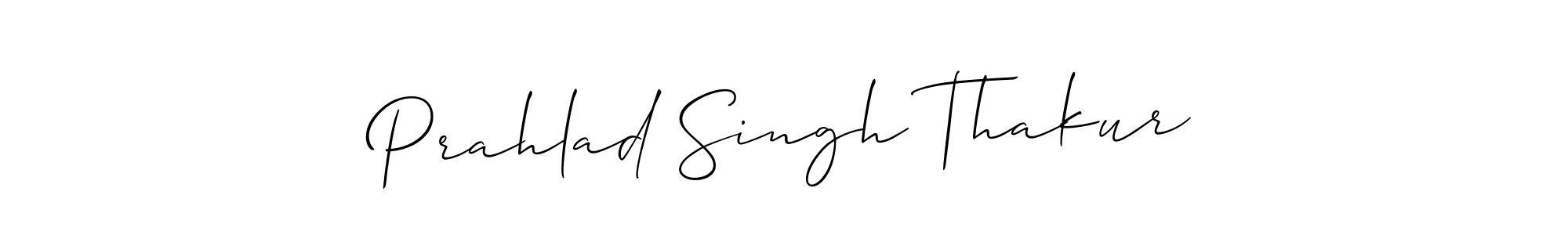 Also You can easily find your signature by using the search form. We will create Prahlad Singh Thakur name handwritten signature images for you free of cost using Allison_Script sign style. Prahlad Singh Thakur signature style 2 images and pictures png