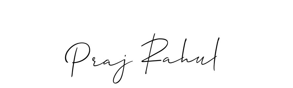 Make a short Praj Rahul signature style. Manage your documents anywhere anytime using Allison_Script. Create and add eSignatures, submit forms, share and send files easily. Praj Rahul signature style 2 images and pictures png