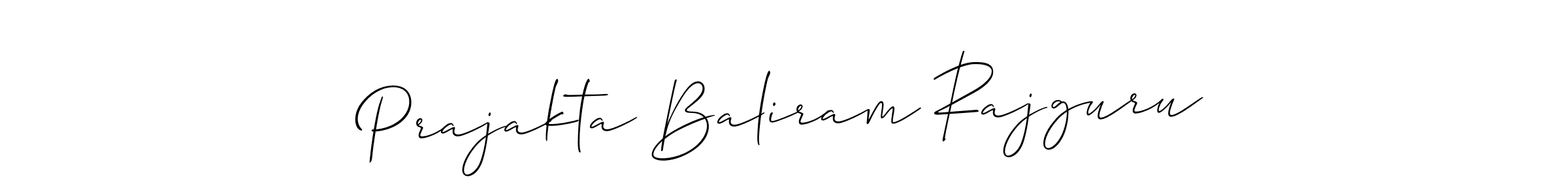 Make a beautiful signature design for name Prajakta Baliram Rajguru. Use this online signature maker to create a handwritten signature for free. Prajakta Baliram Rajguru signature style 2 images and pictures png