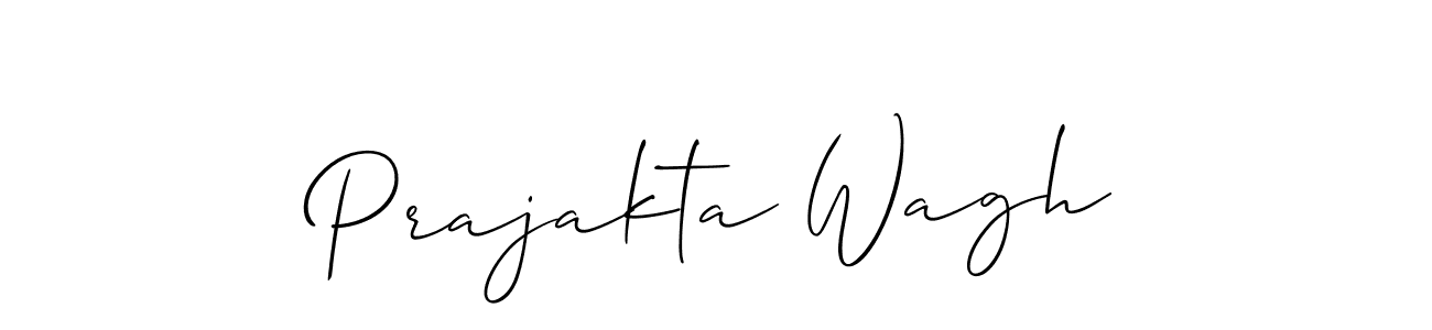 Similarly Allison_Script is the best handwritten signature design. Signature creator online .You can use it as an online autograph creator for name Prajakta Wagh. Prajakta Wagh signature style 2 images and pictures png