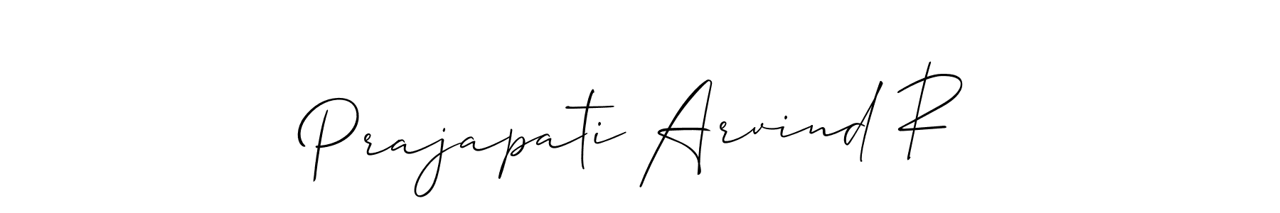 Best and Professional Signature Style for Prajapati Arvind R. Allison_Script Best Signature Style Collection. Prajapati Arvind R signature style 2 images and pictures png