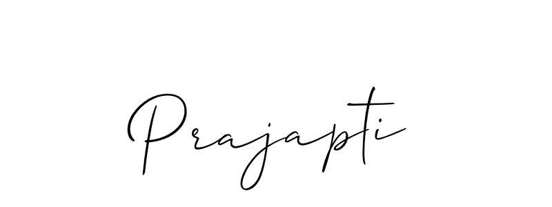 Make a short Prajapti signature style. Manage your documents anywhere anytime using Allison_Script. Create and add eSignatures, submit forms, share and send files easily. Prajapti signature style 2 images and pictures png