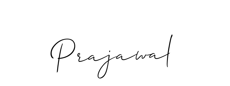 Allison_Script is a professional signature style that is perfect for those who want to add a touch of class to their signature. It is also a great choice for those who want to make their signature more unique. Get Prajawal name to fancy signature for free. Prajawal signature style 2 images and pictures png