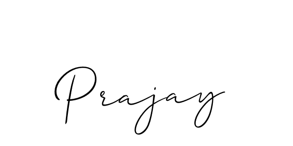 Best and Professional Signature Style for Prajay. Allison_Script Best Signature Style Collection. Prajay signature style 2 images and pictures png