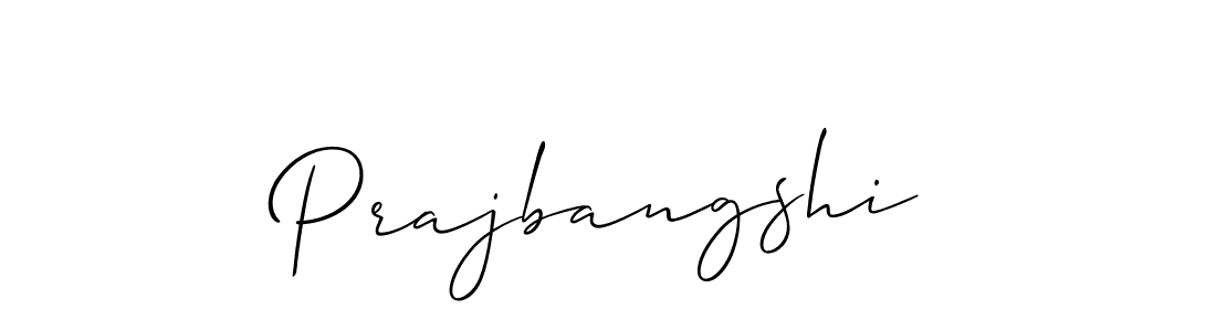 How to make Prajbangshi name signature. Use Allison_Script style for creating short signs online. This is the latest handwritten sign. Prajbangshi signature style 2 images and pictures png