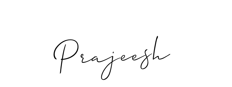 Best and Professional Signature Style for Prajeesh. Allison_Script Best Signature Style Collection. Prajeesh signature style 2 images and pictures png