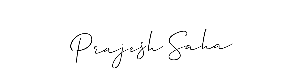 Similarly Allison_Script is the best handwritten signature design. Signature creator online .You can use it as an online autograph creator for name Prajesh Saha. Prajesh Saha signature style 2 images and pictures png