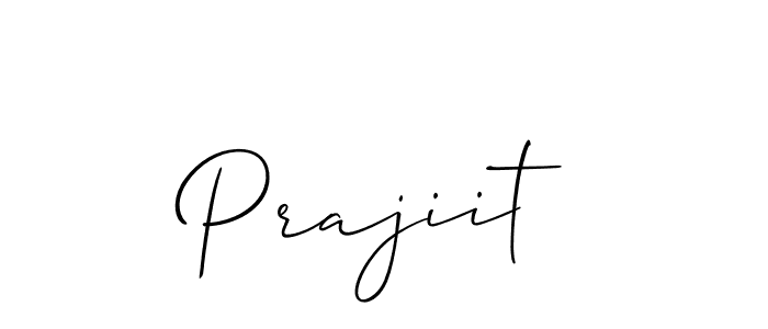 How to make Prajiit signature? Allison_Script is a professional autograph style. Create handwritten signature for Prajiit name. Prajiit signature style 2 images and pictures png