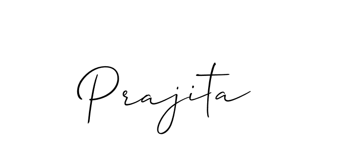 How to make Prajita signature? Allison_Script is a professional autograph style. Create handwritten signature for Prajita name. Prajita signature style 2 images and pictures png