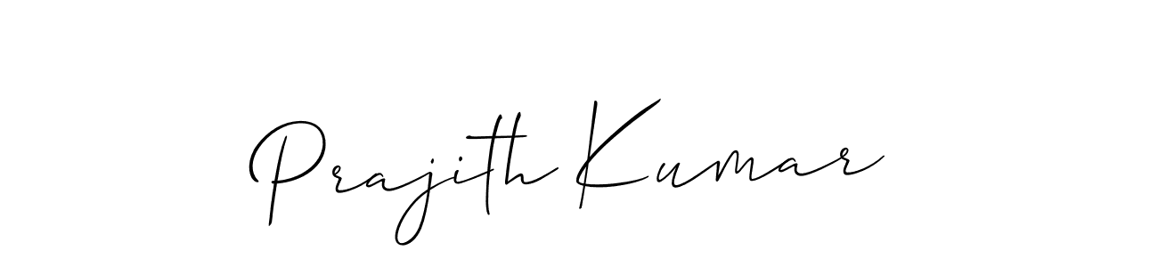 Also You can easily find your signature by using the search form. We will create Prajith Kumar name handwritten signature images for you free of cost using Allison_Script sign style. Prajith Kumar signature style 2 images and pictures png