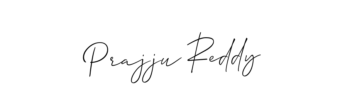 This is the best signature style for the Prajju Reddy name. Also you like these signature font (Allison_Script). Mix name signature. Prajju Reddy signature style 2 images and pictures png