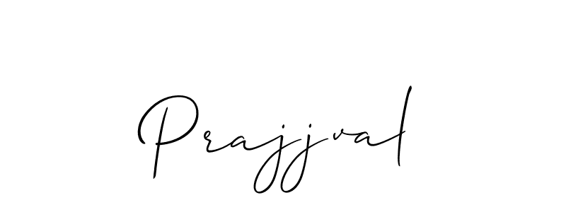 Design your own signature with our free online signature maker. With this signature software, you can create a handwritten (Allison_Script) signature for name Prajjval. Prajjval signature style 2 images and pictures png
