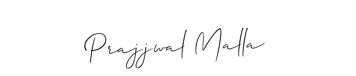 This is the best signature style for the Prajjwal Malla name. Also you like these signature font (Allison_Script). Mix name signature. Prajjwal Malla signature style 2 images and pictures png