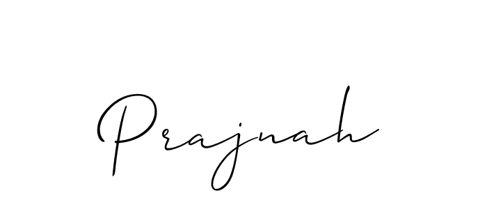 You should practise on your own different ways (Allison_Script) to write your name (Prajnah) in signature. don't let someone else do it for you. Prajnah signature style 2 images and pictures png
