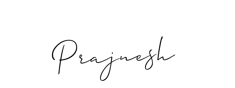 Prajnesh stylish signature style. Best Handwritten Sign (Allison_Script) for my name. Handwritten Signature Collection Ideas for my name Prajnesh. Prajnesh signature style 2 images and pictures png