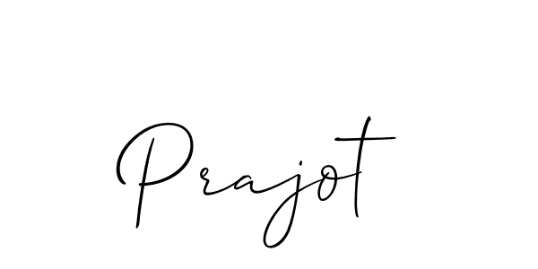 Best and Professional Signature Style for Prajot. Allison_Script Best Signature Style Collection. Prajot signature style 2 images and pictures png