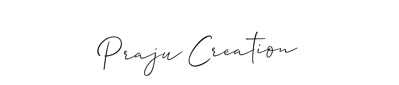Make a beautiful signature design for name Praju Creation. Use this online signature maker to create a handwritten signature for free. Praju Creation signature style 2 images and pictures png