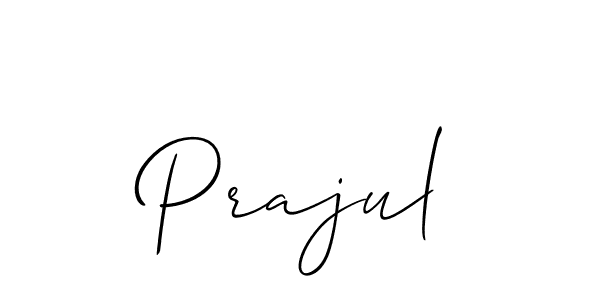 Prajul stylish signature style. Best Handwritten Sign (Allison_Script) for my name. Handwritten Signature Collection Ideas for my name Prajul. Prajul signature style 2 images and pictures png