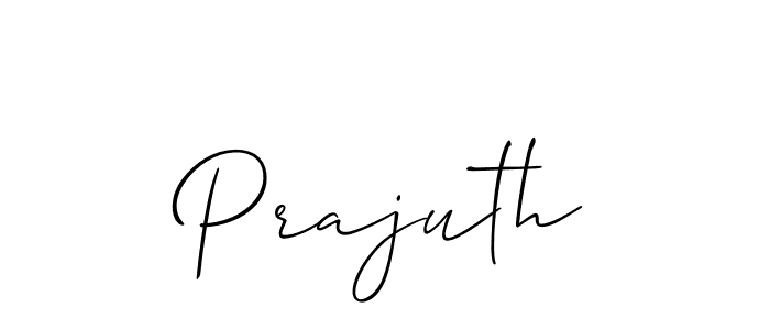 Once you've used our free online signature maker to create your best signature Allison_Script style, it's time to enjoy all of the benefits that Prajuth name signing documents. Prajuth signature style 2 images and pictures png