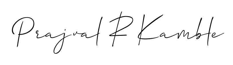 Discover how Prajval R Kamble looks in an executive cursive font (Allison_Script). Perfect for legal documents, invoices, and certificates. Prajval R Kamble signature style 2 images and pictures png