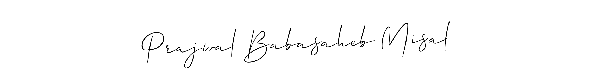 Prajwal Babasaheb Misal stylish signature style. Best Handwritten Sign (Allison_Script) for my name. Handwritten Signature Collection Ideas for my name Prajwal Babasaheb Misal. Prajwal Babasaheb Misal signature style 2 images and pictures png