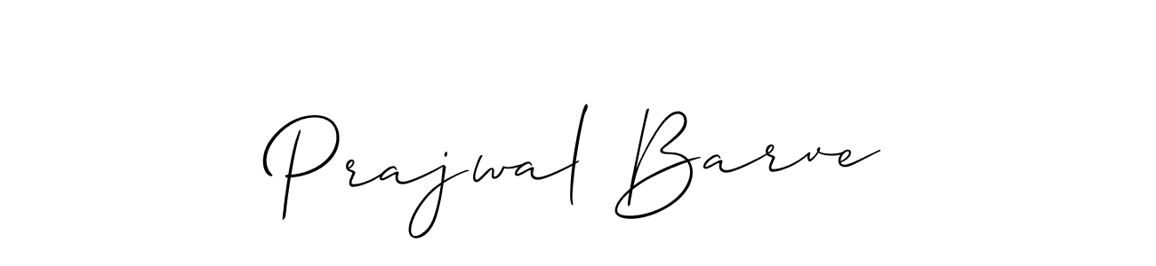 Make a short Prajwal Barve signature style. Manage your documents anywhere anytime using Allison_Script. Create and add eSignatures, submit forms, share and send files easily. Prajwal Barve signature style 2 images and pictures png
