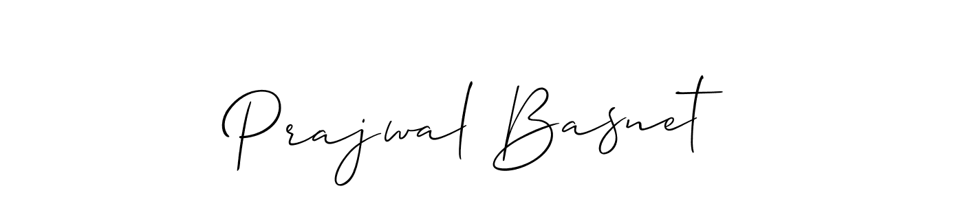 Use a signature maker to create a handwritten signature online. With this signature software, you can design (Allison_Script) your own signature for name Prajwal Basnet. Prajwal Basnet signature style 2 images and pictures png