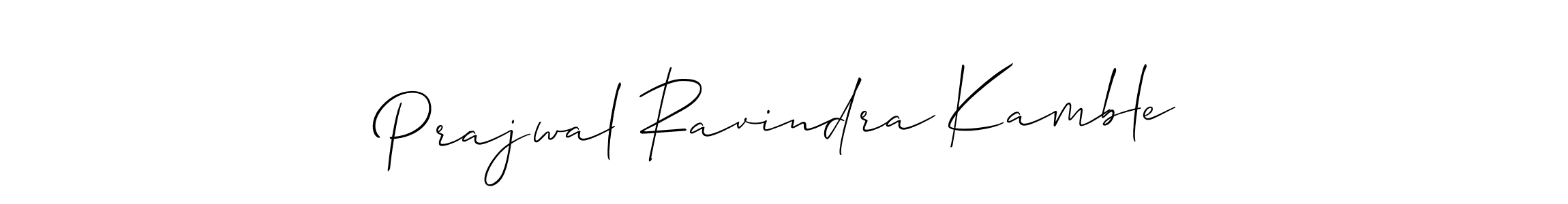 Use a signature maker to create a handwritten signature online. With this signature software, you can design (Allison_Script) your own signature for name Prajwal Ravindra Kamble. Prajwal Ravindra Kamble signature style 2 images and pictures png