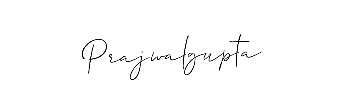 Also we have Prajwalgupta name is the best signature style. Create professional handwritten signature collection using Allison_Script autograph style. Prajwalgupta signature style 2 images and pictures png