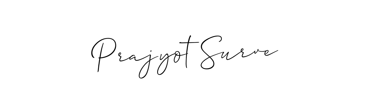 You can use this online signature creator to create a handwritten signature for the name Prajyot Surve. This is the best online autograph maker. Prajyot Surve signature style 2 images and pictures png