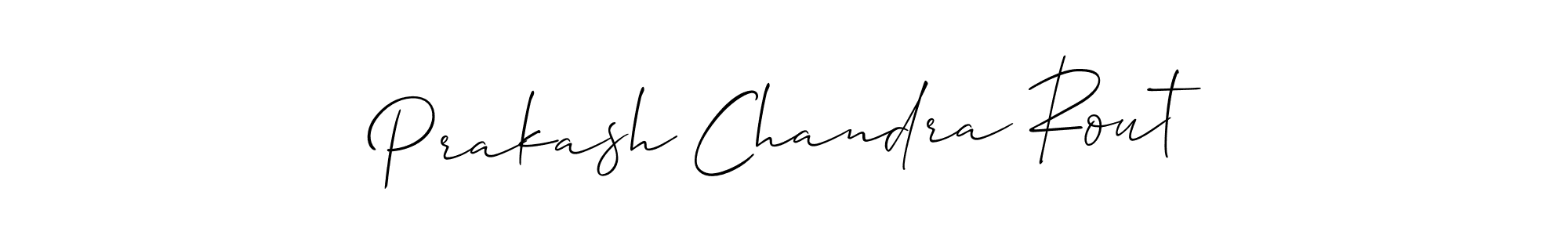 Similarly Allison_Script is the best handwritten signature design. Signature creator online .You can use it as an online autograph creator for name Prakash Chandra Rout. Prakash Chandra Rout signature style 2 images and pictures png