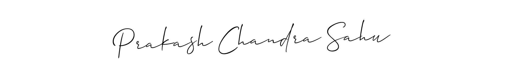 Prakash Chandra Sahu stylish signature style. Best Handwritten Sign (Allison_Script) for my name. Handwritten Signature Collection Ideas for my name Prakash Chandra Sahu. Prakash Chandra Sahu signature style 2 images and pictures png