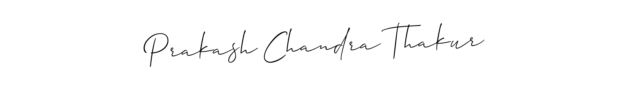 Prakash Chandra Thakur stylish signature style. Best Handwritten Sign (Allison_Script) for my name. Handwritten Signature Collection Ideas for my name Prakash Chandra Thakur. Prakash Chandra Thakur signature style 2 images and pictures png