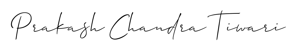 Achieve flawless digital penmanship with Prakash Chandra Tiwari name in Allison_Script font. The perfect tool for creating online signatures. Prakash Chandra Tiwari signature style 2 images and pictures png