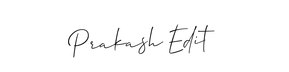 Also You can easily find your signature by using the search form. We will create Prakash Edit name handwritten signature images for you free of cost using Allison_Script sign style. Prakash Edit signature style 2 images and pictures png